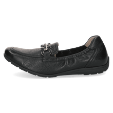 Load image into Gallery viewer, Caprice Ladies Black Flat Shoe: 24654-42

