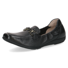 Load image into Gallery viewer, Caprice Ladies Black Flat Shoe: 24654-42
