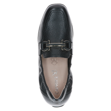 Load image into Gallery viewer, Caprice Ladies Black Flat Shoe: 24654-42
