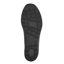 Load image into Gallery viewer, Jana Ladies Black Zip Low Wedge Shoe: 24663-41
