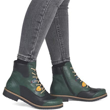 Load image into Gallery viewer, Rieker Ladies Green Multi Ankle Boot: 73510-90

