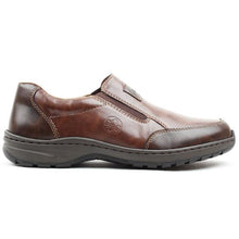 Load image into Gallery viewer, Rieker Mens Brown Slip On Shoe 03354-26
