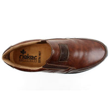 Load image into Gallery viewer, Rieker Mens Brown Slip On Shoe 03354-26
