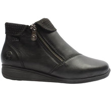 Load image into Gallery viewer, Rieker Ladies Black Ankle Boot: 47252-00
