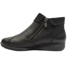 Load image into Gallery viewer, Rieker Ladies Black Ankle Boot: 47252-00
