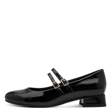 Load image into Gallery viewer, Marco Tozzi Ladies Low Heel Bar Shoe: 22209-44
