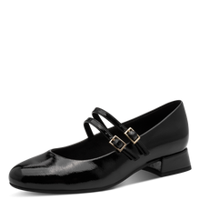 Load image into Gallery viewer, Marco Tozzi Ladies Low Heel Bar Shoe: 22209-44
