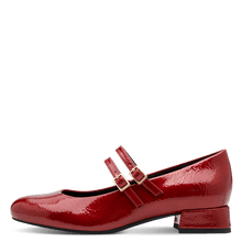 Load image into Gallery viewer, Marco Tozzi Ladies Low Heel Bar Shoe: 22209-44
