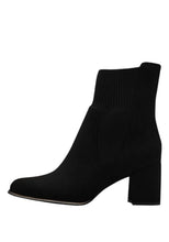 Load image into Gallery viewer, Marco Tozzi Black Sock Ankle Boot: 25392-41
