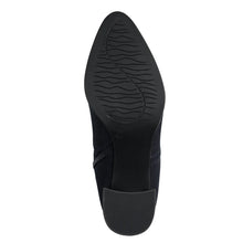 Load image into Gallery viewer, Marco Tozzi Navy Sock Ankle Boot: 25392-41
