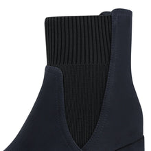 Load image into Gallery viewer, Marco Tozzi Navy Sock Ankle Boot: 25392-41
