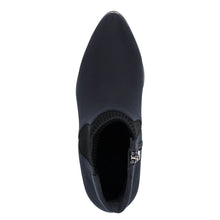 Load image into Gallery viewer, Marco Tozzi Navy Sock Ankle Boot: 25392-41
