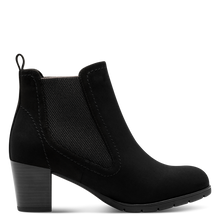 Load image into Gallery viewer, Marco Tozzi Black Ladies Gusset Ankle Boot: 25355-41
