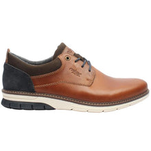 Load image into Gallery viewer, Rieker Mens Tan Lace-Up Shoe: 14405-24
