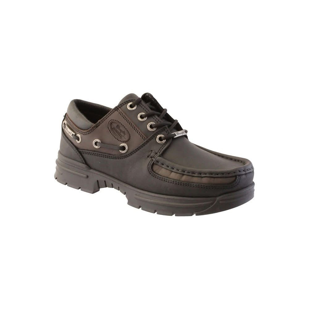 Ninety78 Mens Black/Brown Lace-Up Shoe