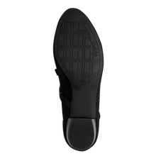 Load image into Gallery viewer, Jana Ladies Black Low Heel Bar Shoe: 24363-42
