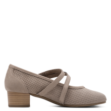 Load image into Gallery viewer, Jana Ladies Stone Low Heel Bar Shoe: 24363-42
