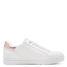Load image into Gallery viewer, Marco Tozzi Ladies White/Pink Trainer 23718-42 194
