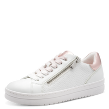 Load image into Gallery viewer, Marco Tozzi Ladies White/Pink Trainer 23718-42 194
