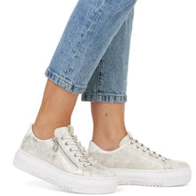 Load image into Gallery viewer, Rieker Ladies Gold Trainer: M1953-60
