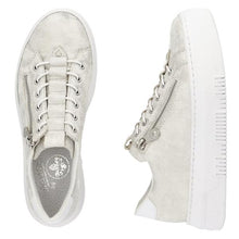 Load image into Gallery viewer, Rieker Ladies Gold Trainer: M1953-60
