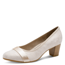 Load image into Gallery viewer, Jana Ladies Gold Court Shoe : 22467-42
