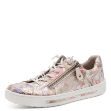 Load image into Gallery viewer, Jana Ladies Multi Lace-Up Trainer 23661-42
