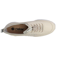 Load image into Gallery viewer, Rieker Ladies Cream Trainer: L3259-60
