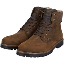 Load image into Gallery viewer, Rieker Mens Brown Lace-Up Boot: F3606-22
