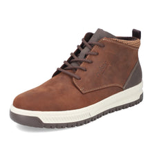 Load image into Gallery viewer, Rieker Mens Brown Lace-Up Boot : 38541-22
