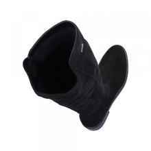 Load image into Gallery viewer, Remonte Ladies Black Knee High Boots: D8387-02
