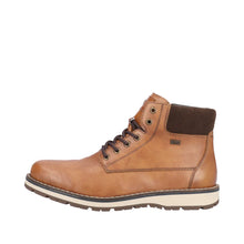 Load image into Gallery viewer, Rieker Mens Tan Lace-Up Boot : 38405-24
