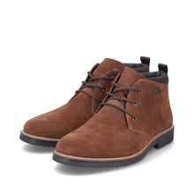 Load image into Gallery viewer, Rieker Mens Brown Lace-Up Boot : 33645-25
