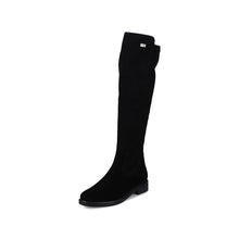 Load image into Gallery viewer, Remonte Ladies Black Knee High Boots: D8387-02

