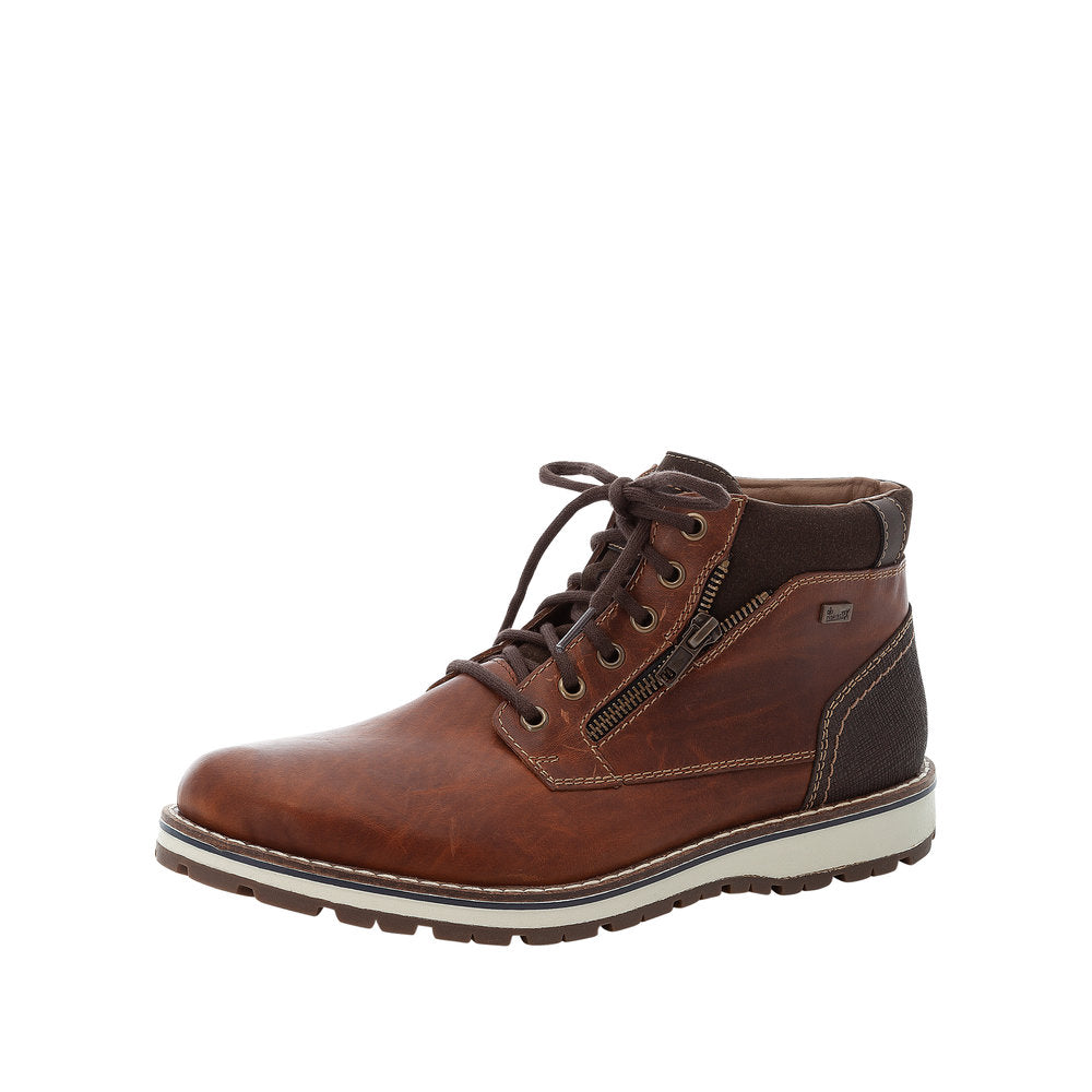 Rieker Mens Brown Ankle Boot 38433-24