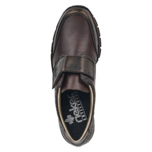 Load image into Gallery viewer, Rieker Ladies Brown Velcro Shoe 53750-25
