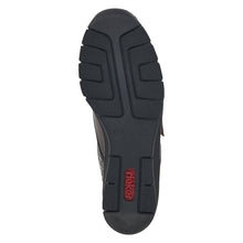 Load image into Gallery viewer, Rieker Ladies Brown Velcro Shoe 53750-25
