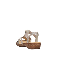 Load image into Gallery viewer, Rieker Ladies Beige Sandals 62850-90
