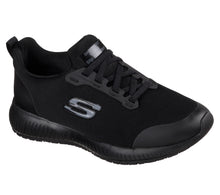 Load image into Gallery viewer, Skechers Ladies Black Work: Squad SR 77222EC
