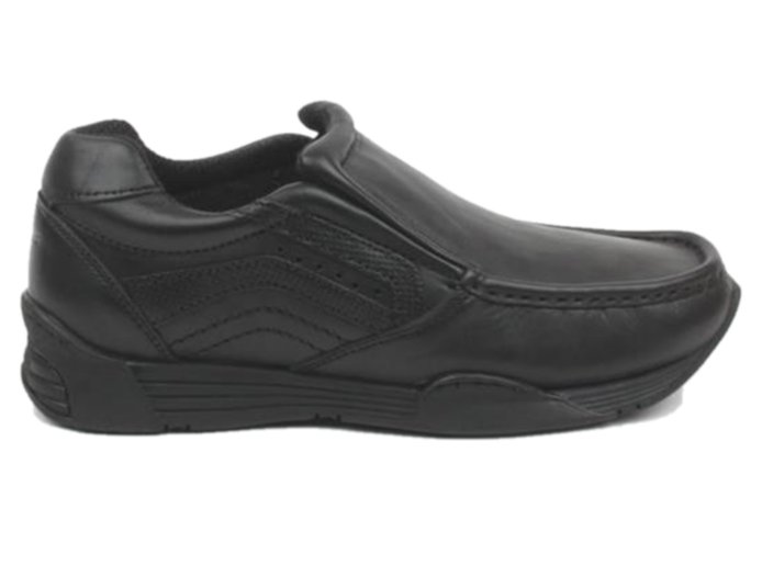 Ninety78 Mens Black Slip-On Shoe