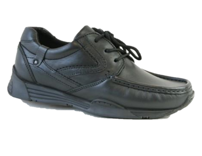 Wrangler Mens Black Lace Up Shoe
