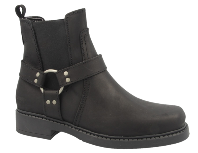 Ninety78 Mens Black Pull-On Boot