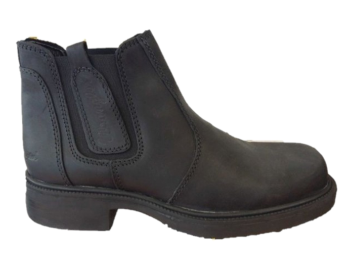 Ninety 78 Mens Black Slip-On Boot