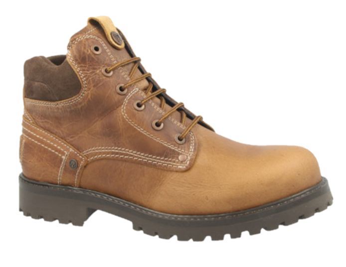 Ninety78 Mens Tan Lace-Up Boot