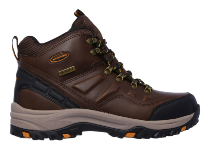 Skechers Mens Brown Relaxed Fit Relment Traven Boot 65529
