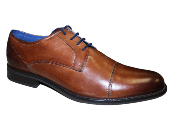 Dubarry Mens Tan Toe Cap Lace-Up Shoe