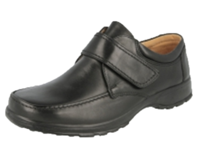 Mens velcro dress sales shoes